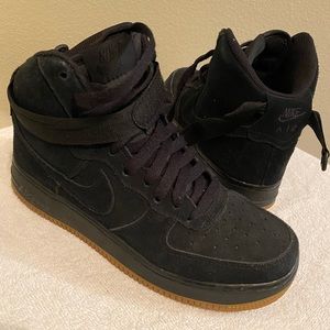 Suede Air Forces Size 7